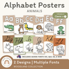 Animals Alphabet Posters - Woodland Theme Classroom Decor - Miss Jacobs Little Learners