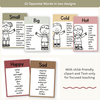 Antonym Posters - Australiana English Decor - Miss Jacobs Little Learners