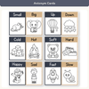 Antonym Posters - Boho Plants English Decor - Miss Jacobs Little Learners