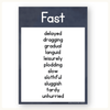 Antonym Posters - Boho Plants English Decor - Miss Jacobs Little Learners