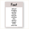 Antonym Posters - Calm Colors English Decor - Miss Jacobs Little Learners