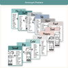 Antonym Posters - Calm Colors English Decor - Miss Jacobs Little Learners