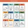 Antonym Posters - Cute Jungle Animals English Decor - Miss Jacobs Little Learners