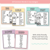 Antonym Posters - Cutesy Pastel English Decor - Miss Jacobs Little Learners