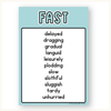 Antonym Posters - Cutesy Pastel English Decor - Miss Jacobs Little Learners