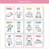 Antonym Posters - Daisy Gingham Pastels English Decor - Miss Jacobs Little Learners