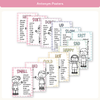Antonym Posters - Daisy Gingham Pastels English Decor - Miss Jacobs Little Learners