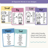 Antonym Posters - Dreamy Space English Decor - Miss Jacobs Little Learners