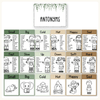 Antonym Posters - Modern Botanical English Decor - Miss Jacobs Little Learners