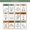 Antonym Posters - Modern Jungle English Decor - Miss Jacobs Little Learners