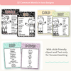 Antonym Posters - Pastel Composition Notebook English Decor - Miss Jacobs Little Learners