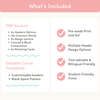 Antonym Posters - Pastel Composition Notebook English Decor - Miss Jacobs Little Learners