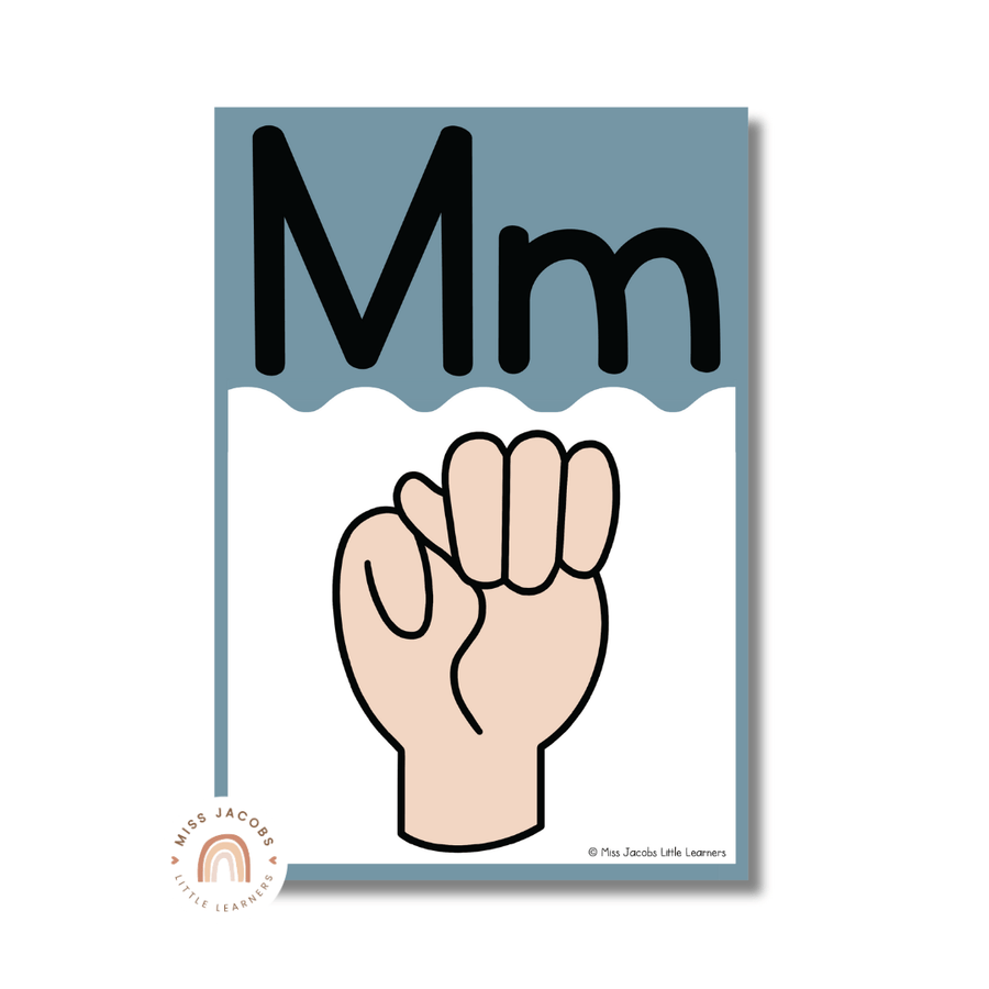 Alphabet Poster – Page 6 – Miss Jacobs Little Learners