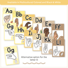 ASL Alphabet Posters: American Sign Language - Happy Hive Classroom Decor - Miss Jacobs Little Learners