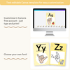 ASL Alphabet Posters: American Sign Language - Happy Hive Classroom Decor - Miss Jacobs Little Learners