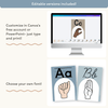 ASL Alphabet Posters - American Sign Language - Modern Ocean Theme - Miss Jacobs Little Learners