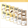 Auslan Alphabet Posters: Australian Sign Language - Happy Hive Classroom Decor - Miss Jacobs Little Learners