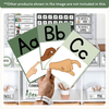 Auslan Alphabet Posters (Australian Sign Language) - Modern Botanical - Miss Jacobs Little Learners