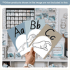 Auslan Alphabet Posters - Australian Sign Language - Modern Ocean Theme - Miss Jacobs Little Learners