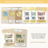 Australian Money Posters - Happy Hive Math Decor - Miss Jacobs Little Learners