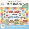Back to School Bulletin Board Decor Kit - Miss Jacobs Little Learners