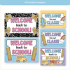 Back to School Bulletin Board Decor Kit - Miss Jacobs Little Learners