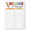 Back to School Open House Forms Bundle - Miss Jacobs Little Learners
