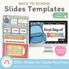 Back to School Slides Templates (Google Slides, PowerPoint, Canva) - Miss Jacobs Little Learners
