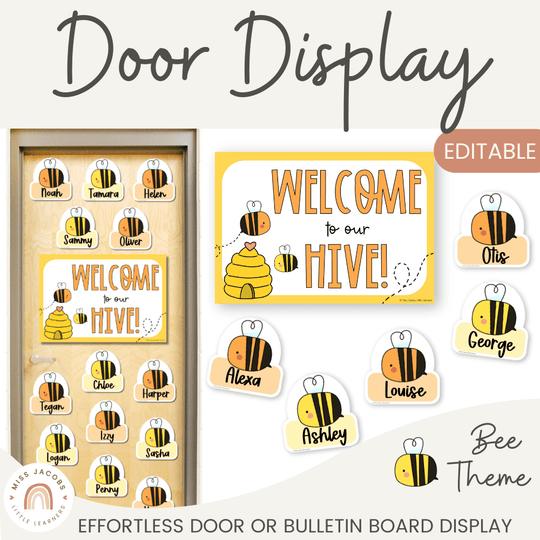 Bee Hive Door Display Classroom Decor