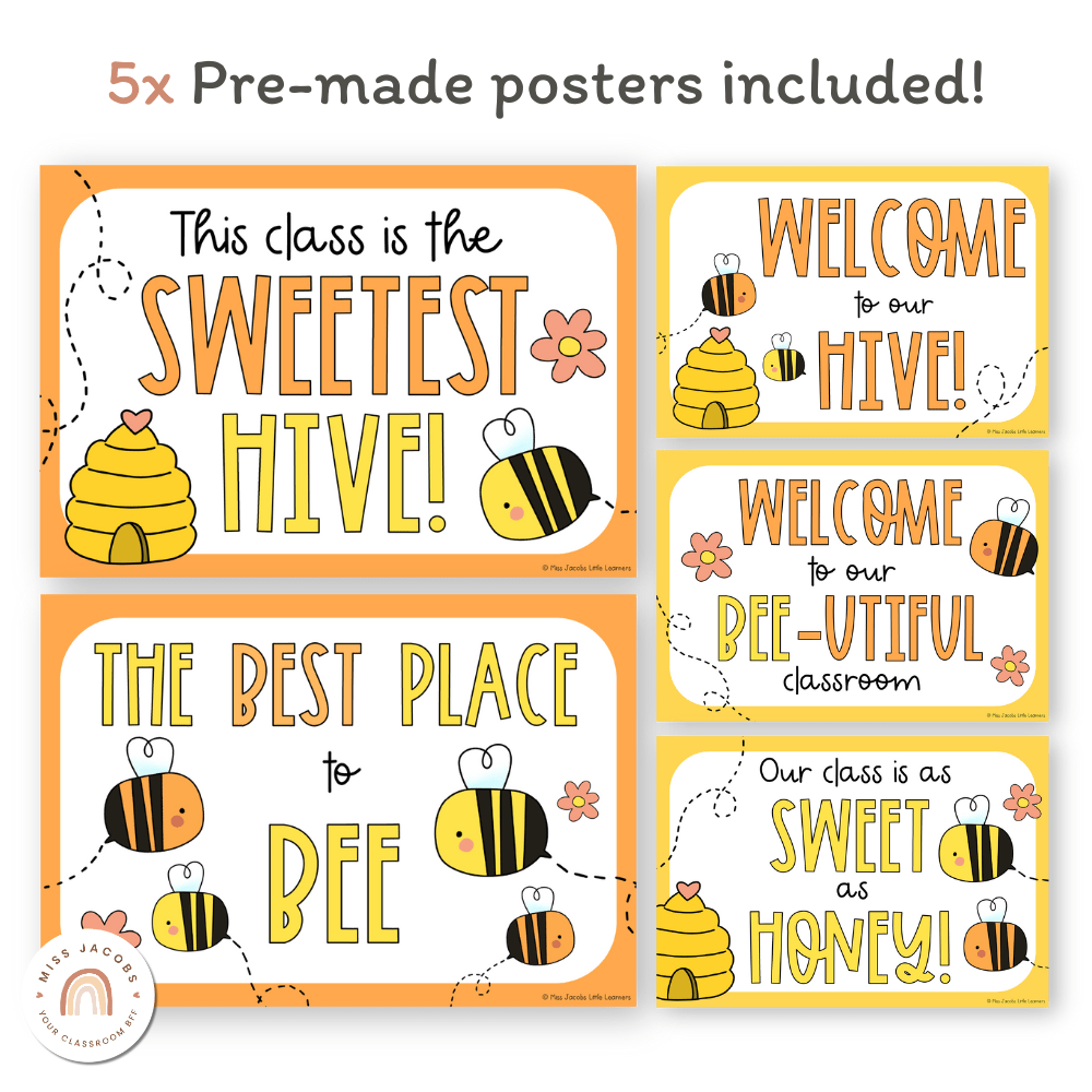 Bee Hive Door Display Classroom Decor - Miss Jacobs – Miss Jacobs ...