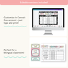Behavior Chart, Tracker & Reward System - Pastel Composition Notebook Decor - Miss Jacobs Little Learners