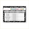 Behavior Chart, Tracker & Reward System - Pastel Composition Notebook Decor - Miss Jacobs Little Learners