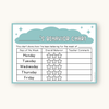 Behavior Clip Chart - Dreamy Space Classroom Decor - Miss Jacobs Little Learners