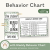 Behavior Clip Chart - Modern Botanical Classroom Decor - Miss Jacobs Little Learners