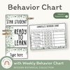 Behavior Clip Chart - Modern Botanical Classroom Decor - Miss Jacobs Little Learners