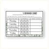 Behavior Clip Chart - Modern Botanical Classroom Decor - Miss Jacobs Little Learners