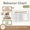 Behavior Clip Chart - Woodland Theme Classroom Decor - Miss Jacobs Little Learners