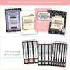 Binder Covers and Spine Labels - Pastel Composition Notebook Classroom Decor - Miss Jacobs Little Learners