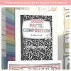 Binder Covers and Spine Labels - Pastel Composition Notebook Classroom Decor - Miss Jacobs Little Learners