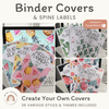 Binder Covers & Spines - Multipack 1 - Miss Jacobs Little Learners