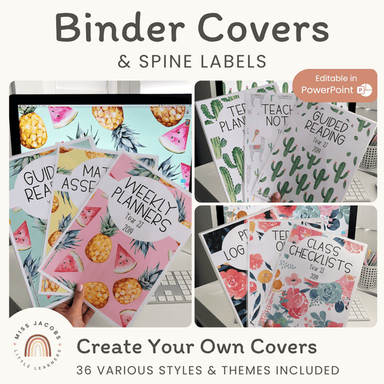 Binder Covers & Spines - Multipack 1