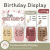 Birthday Display - Australiana Classroom Decor - Miss Jacobs Little Learners