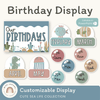 Birthday Display - Cute Sea Life Classroom Decor - Miss Jacobs Little Learners