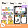 Birthday Display - Cutesy Classroom Decor - Miss Jacobs Little Learners