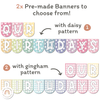 Birthday Display | Daisy Gingham Pastels Classroom Decor | Editable - Miss Jacobs Little Learners