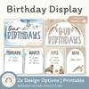 Birthday Display - Modern Ocean Classroom Decor - Miss Jacobs Little Learners