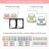 Birthday Display - Pastel Composition Notebook Classroom Decor - Miss Jacobs Little Learners