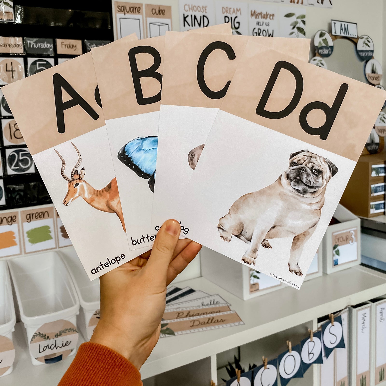 Boho Classroom Decor Inspiration: My Favorite Modern Boho Themed Class ...