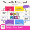 BRIGHTS themed Growth Mindset Posters | Neon Rainbow Classroom Decor | Editable - Miss Jacobs Little Learners