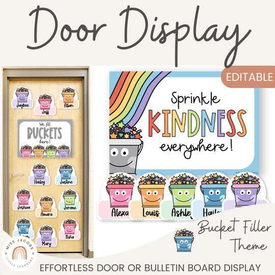 Bucket Filler Door Display Classroom Decor